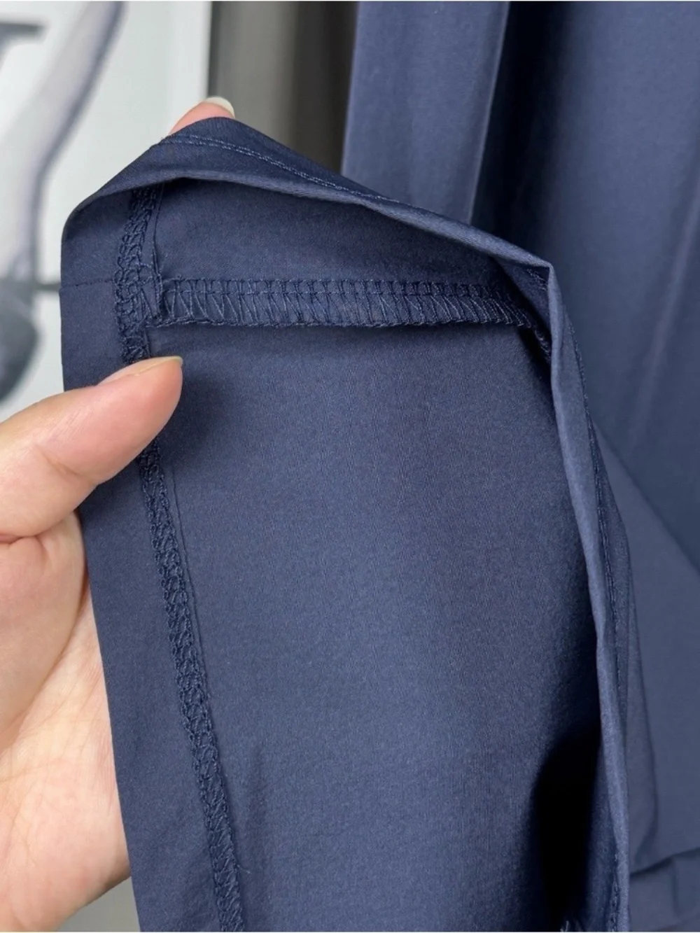 ALO Yoga Navy Wide-Leg Lounge Pants